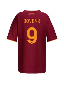 AS Roma Artem Dovbyk #9 Replika Hemmakläder Dam 2025-26 Kortärmad